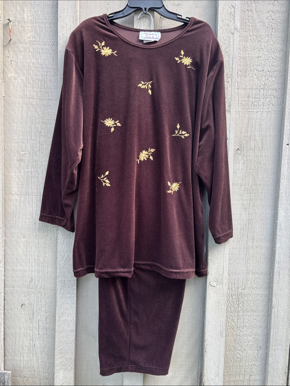 Signatures by Delta Burke Pants Set Size 3X New without Tags